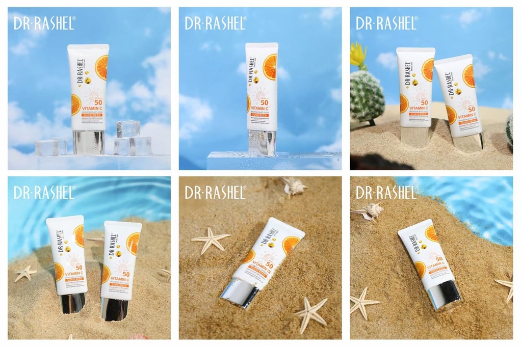DR.RASHEL Vitamin C brightening & Anti-aging sunscreen SPF50