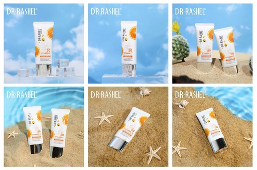 DR.RASHEL Vitamin C brightening & Anti-aging sunscreen SPF50